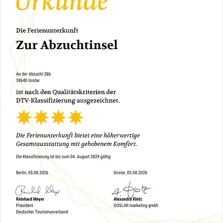 Zur Abzuchtinsel * Goslar